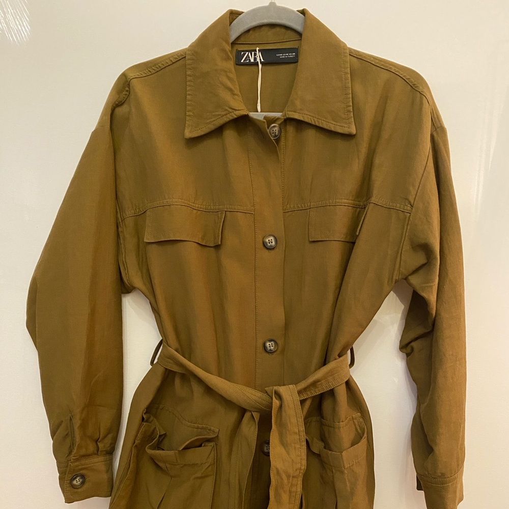 Zara khaki jacket